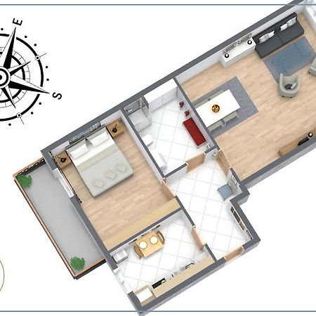 Apartament Blaue Welle 08 Heringsdorf Zewnętrze zdjęcie